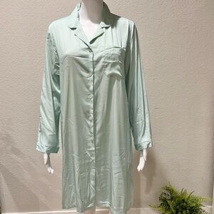 Light Blue Pajama Dress